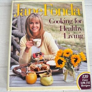 Vintage “Jane Fonda Cooking for Healthy Living” Cookbook